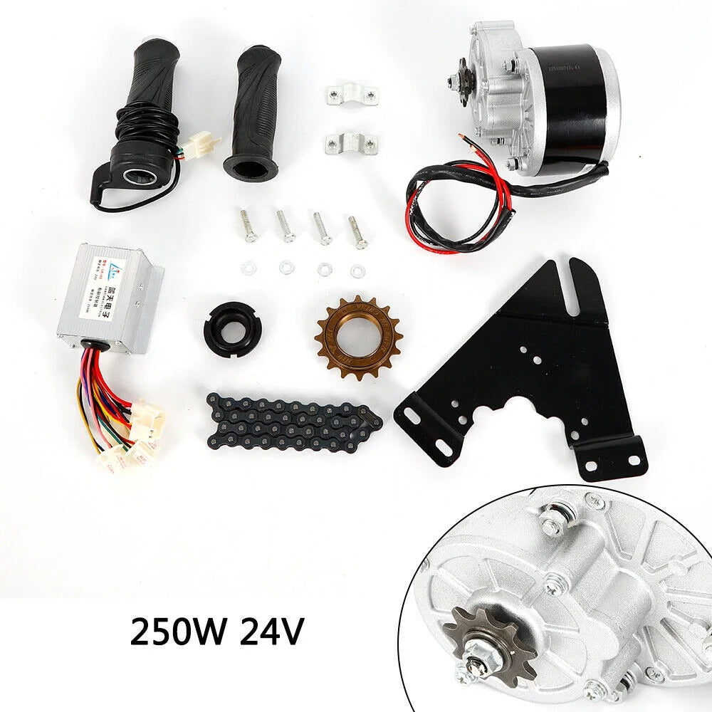 24V 250W Electric Bicycle Motor Kit with Motor Controller B714