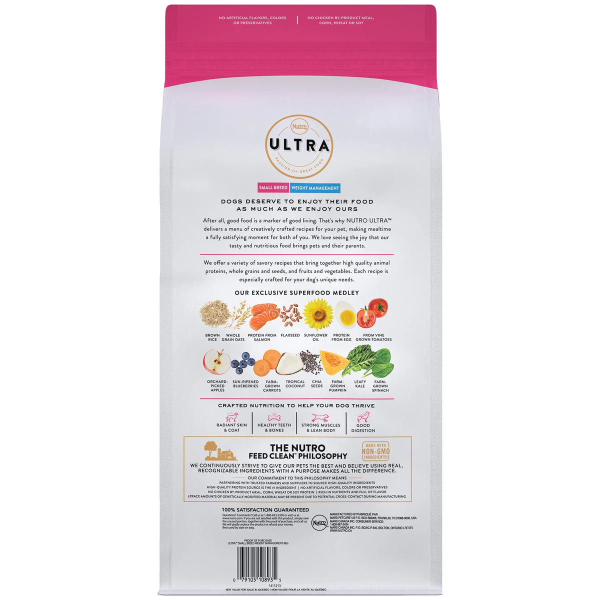 8 Lb. Bag Dry Dog Food Y14052