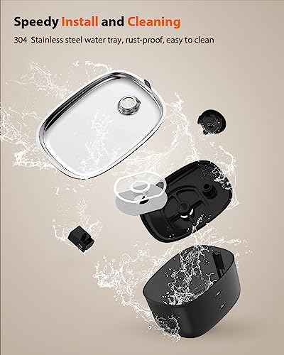 Stainless Steel Cat Water Fountain U743022