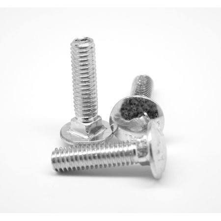 5/8 inch-11 x 3 1/4 inch Coarse Thread Grade 5 Carriage Bolt Medium Carbon Steel Zinc Plated Pk 25 C291107