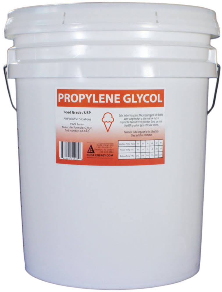 Propylene Glycol, 5 Gallons, 99.9% Food Grade USP Q866