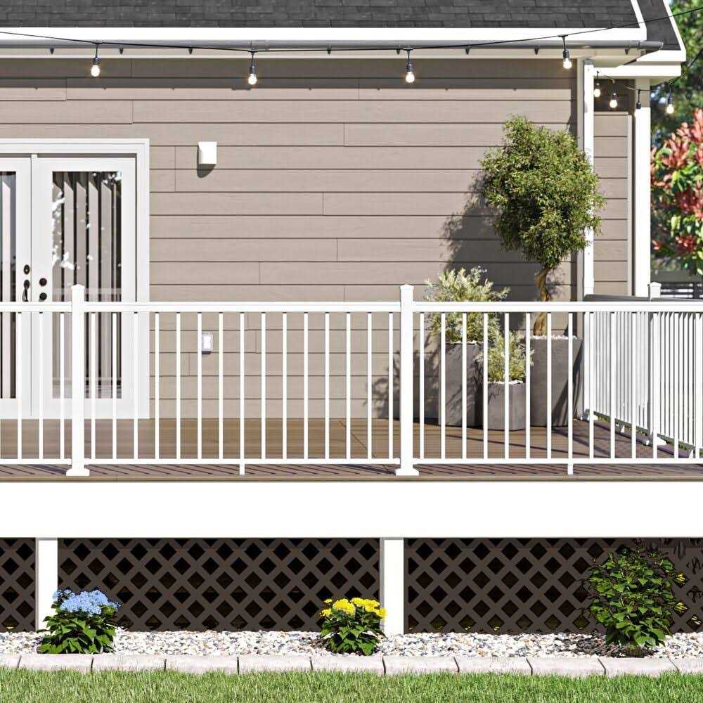4 ft x 8 ft Vinyl Lattice L957964