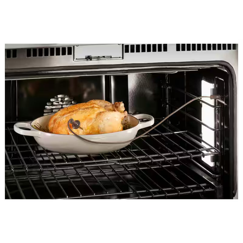 6 Burner Dual Fuel Range with Convection in Stainless Steel K458