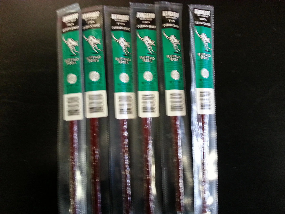 Kangaroo Meat Sticks 6 Pack P273
