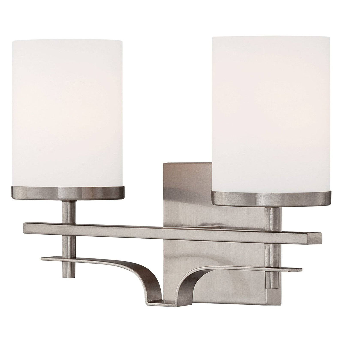 2 Light Bath Bar, Satin Nickel Q833209