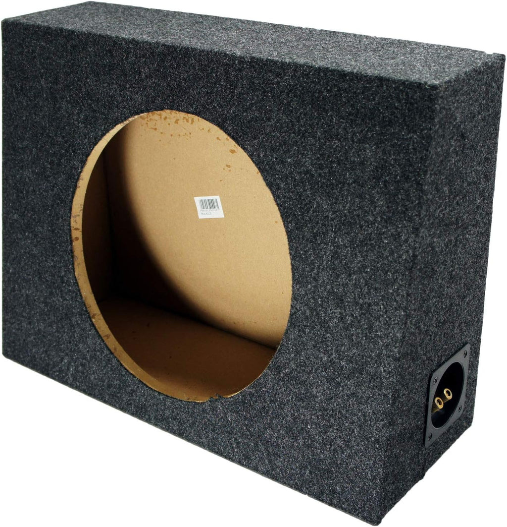Single 12 Sub Box Enclosure & Amp V1282
