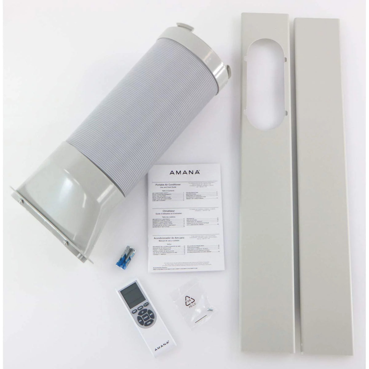 10000 BTU Portable Air Conditioner with Remote Control in White/Black R826