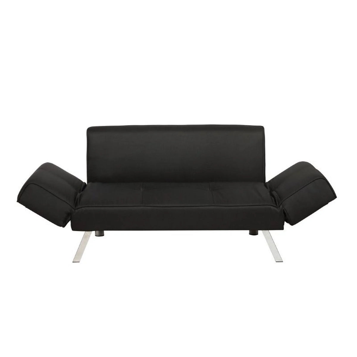 Black Convertible Sofa E106