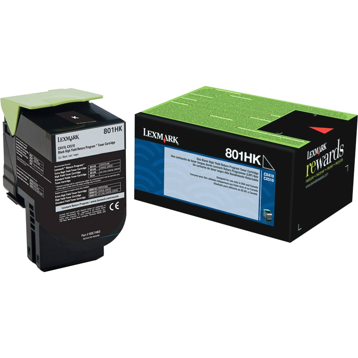Black High Yield Toner Cartridge G655