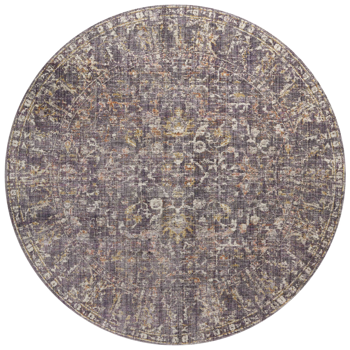 Graphite Multi 3'2 x 3'2 Rug N13006