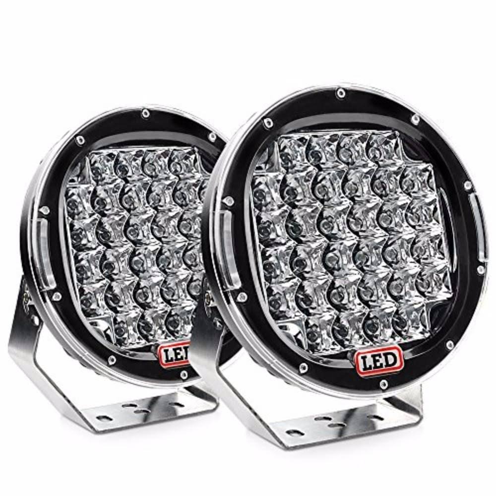 2pcs 96W 9 inch Black LED Work Light R386017