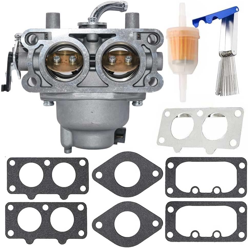 Carburetor Pack of 2 for Kawasaki FX691V 4-Cycle Engines with Gaskit G266