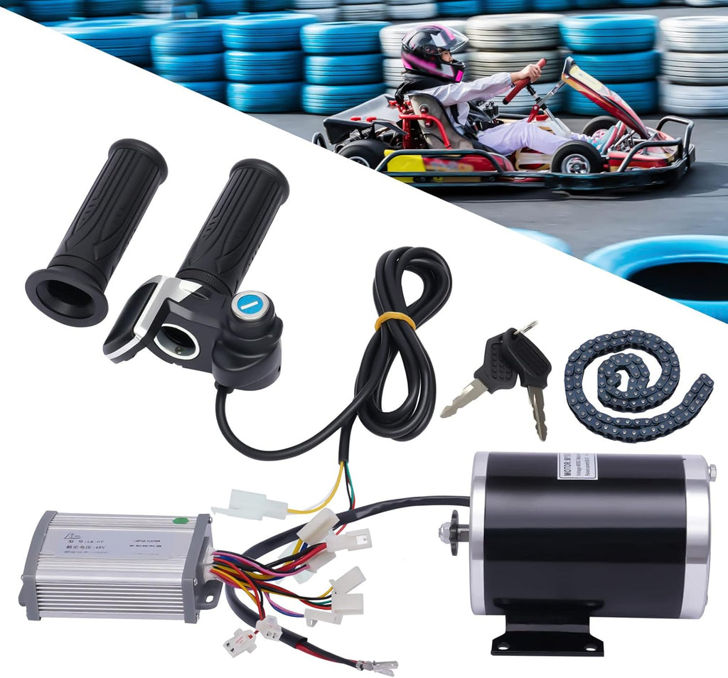 48V 1000W Brush Electric Bicycle Conversion Kit with Controller 3 Speed Gears M531522