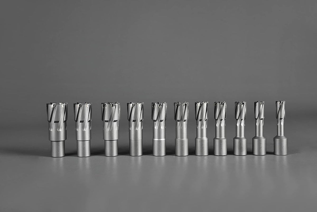 13 pcs Carbide TCT Annular Cutter Set with 2 Pilot Pins L354267