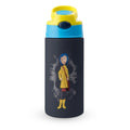 Insulated Stainless Steel Water Bottle with Straw J964