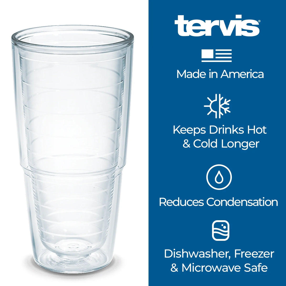 24oz Double Walled Insulated Tumbler Travel Cup B390752