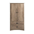 Drifted Gray Armoire Z8350
