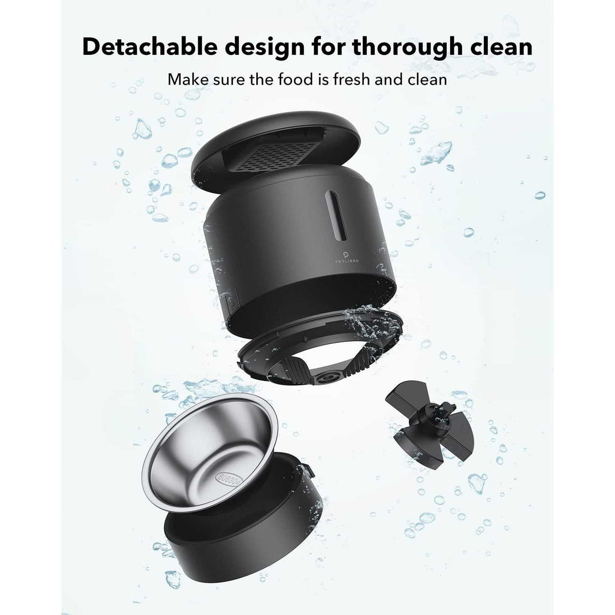 Automatic Cat Feeder Food Dispenser X254748