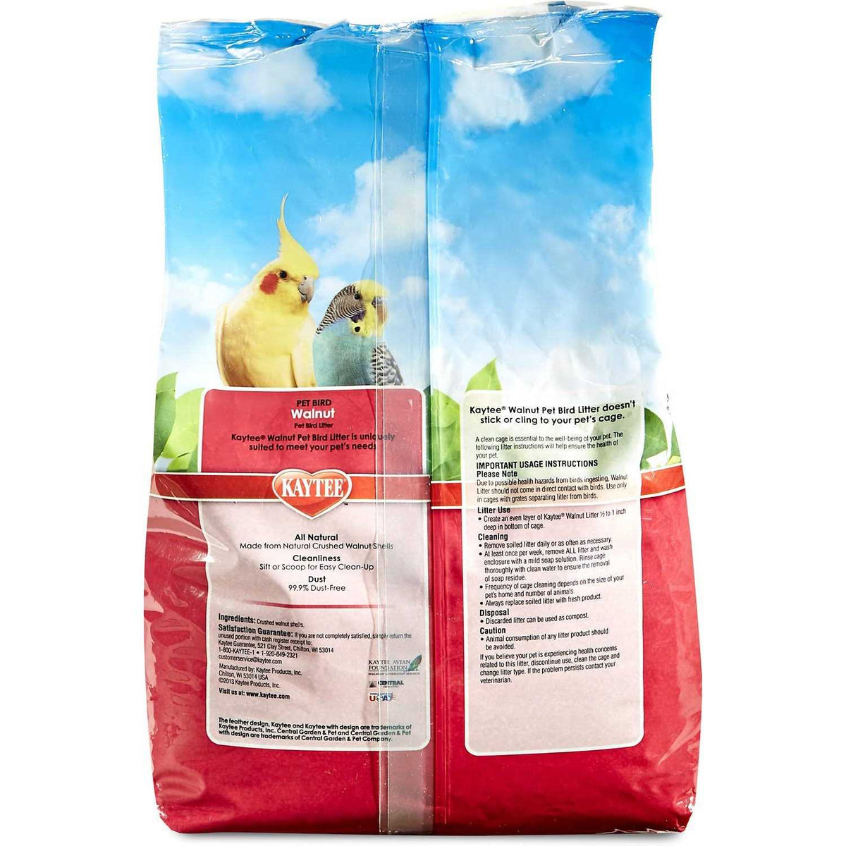 Walnut Bird Litter J6161