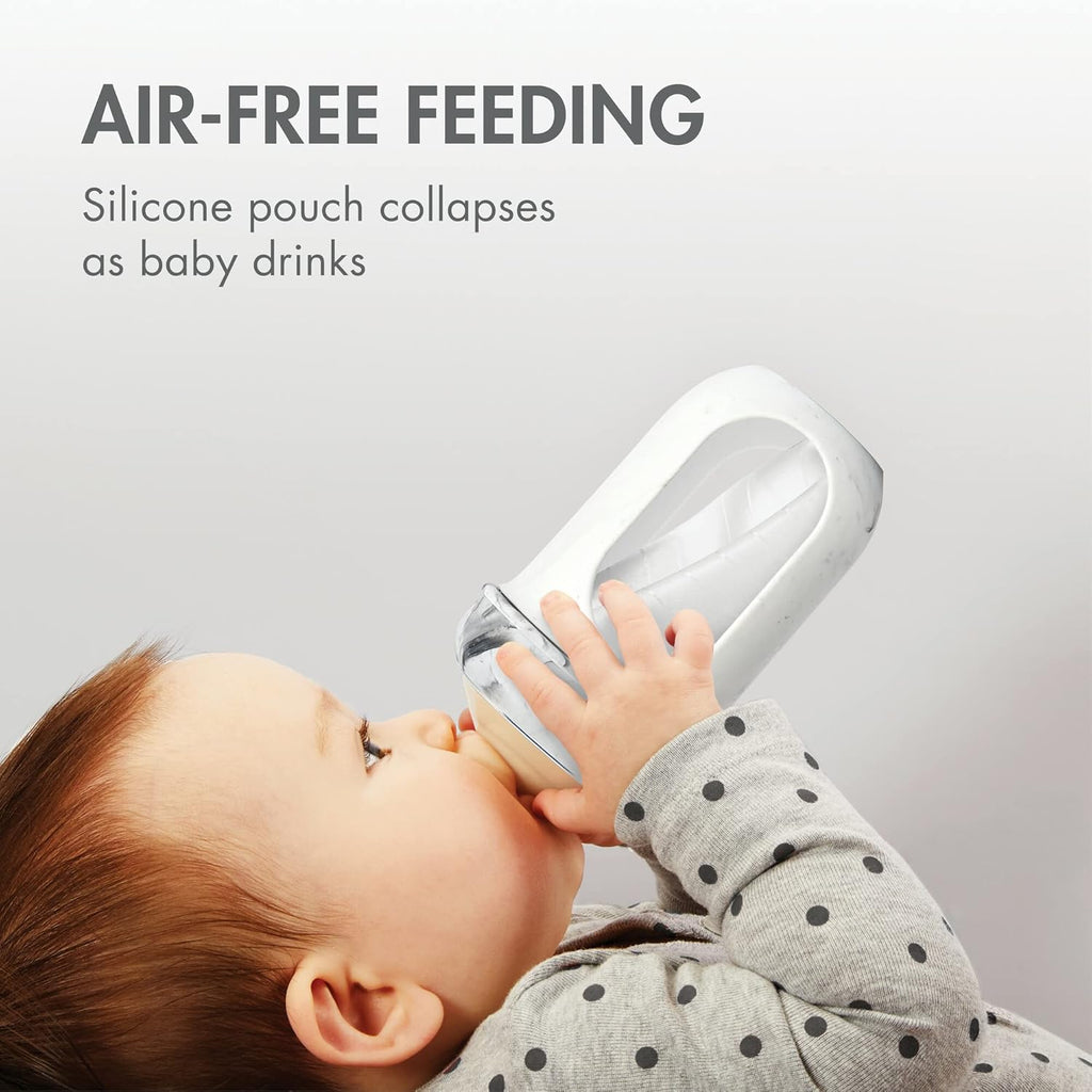 Reusable Silicone Baby Bottles with Pouches Q905977