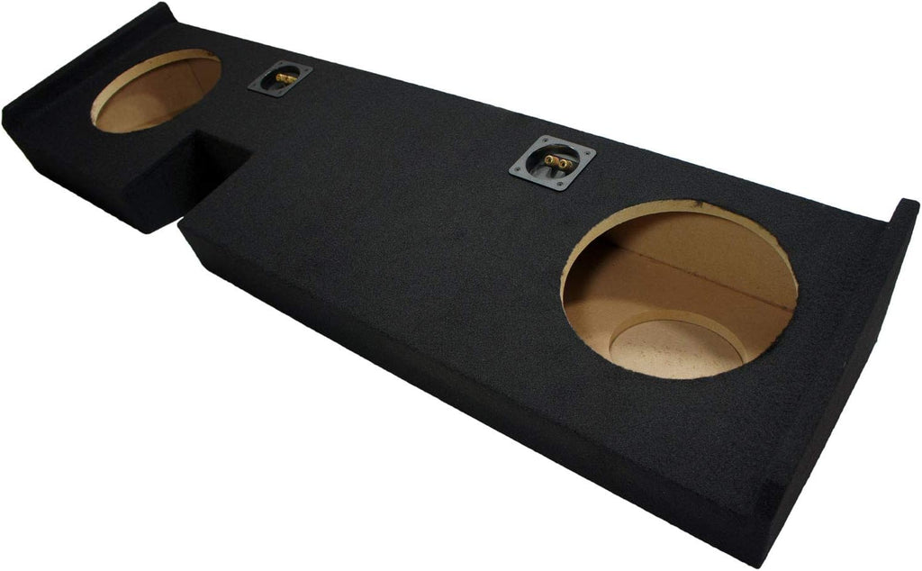 Dual 10" Custom Fit Subwoofer Box Enclosure for Ford F150 Extended Super Cab Truck R94751