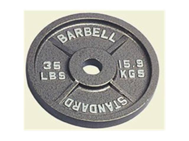 Gray Olympic Plate - 35 lbs. U291828