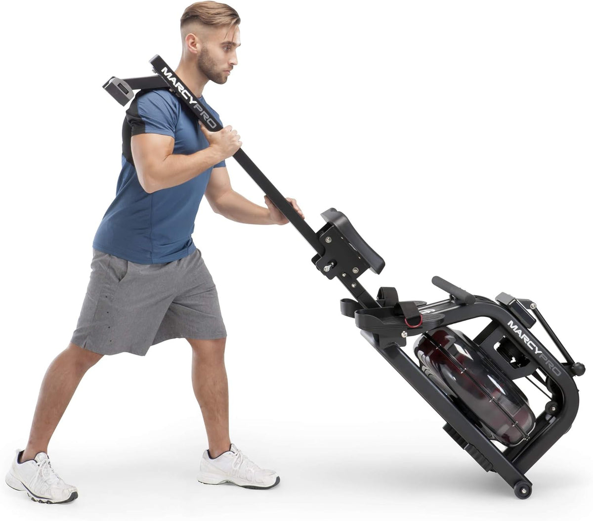 Black Water Rowing Machine 300-lb Capacity S6373