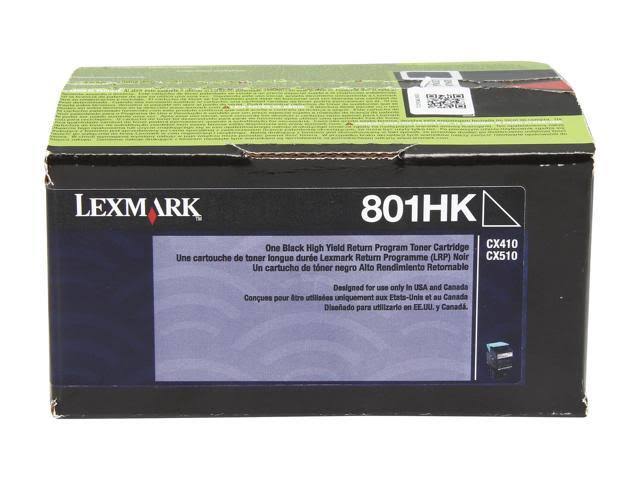 Black High Yield Toner Cartridge G655