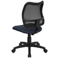 Navy Blue Mesh Swivel Task Office Chair R533