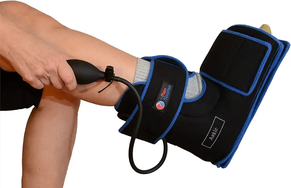 Ankle Cold Compression Wrap with Reusable Gel Pack L99673