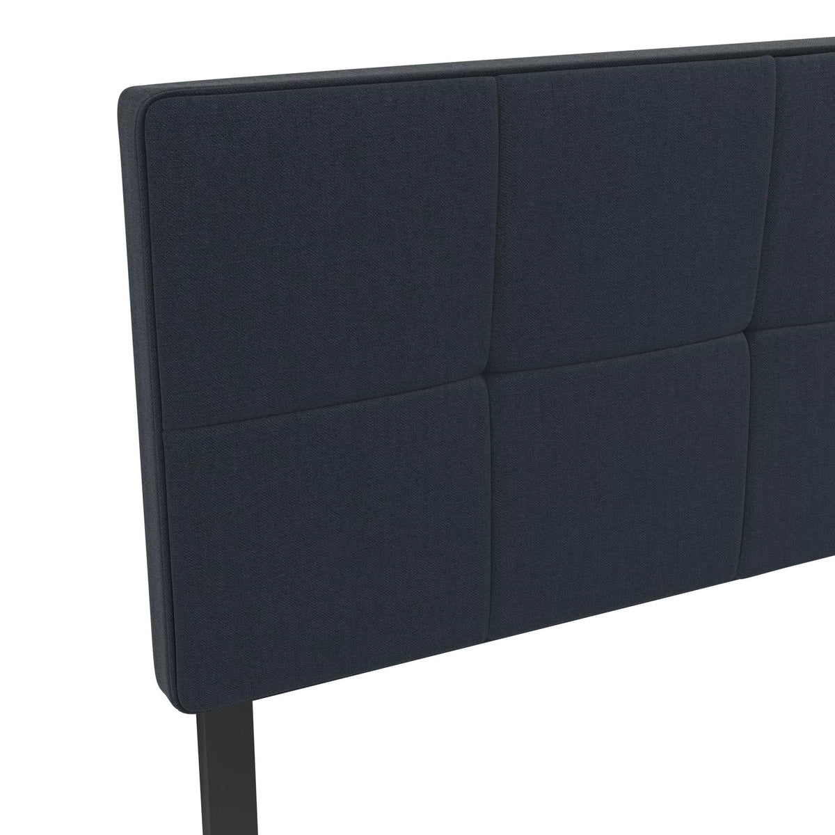 Blue Linen Upholstered Headboard U5066