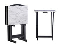 White Tray Table Set A541510