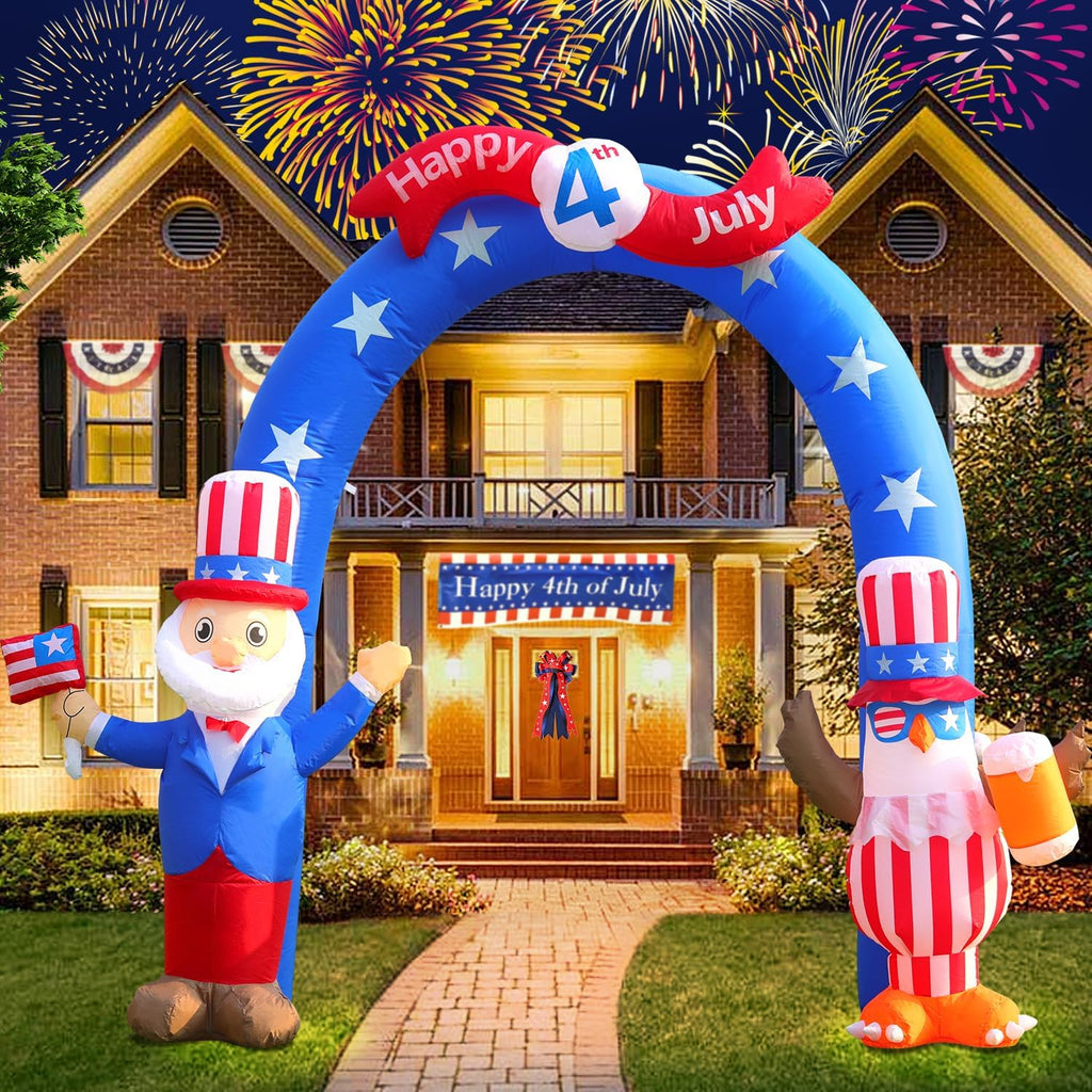 9 FT Inflatable Outdoor Decoration with LED Lights G44595