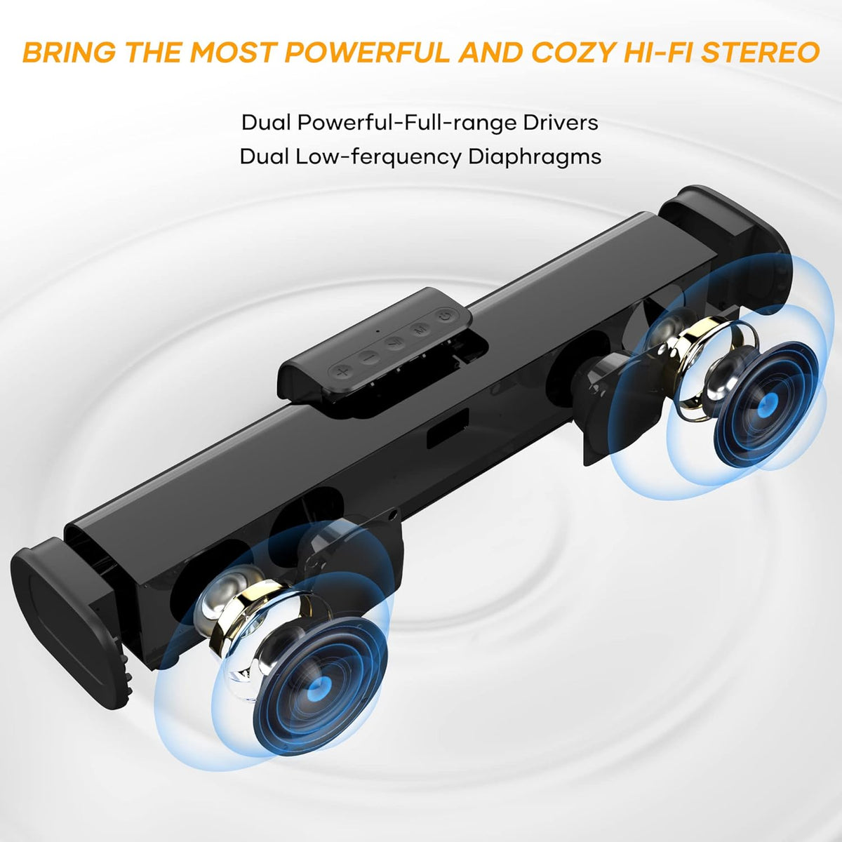 60W 16-Inch Bluetooth Sound Bar T260