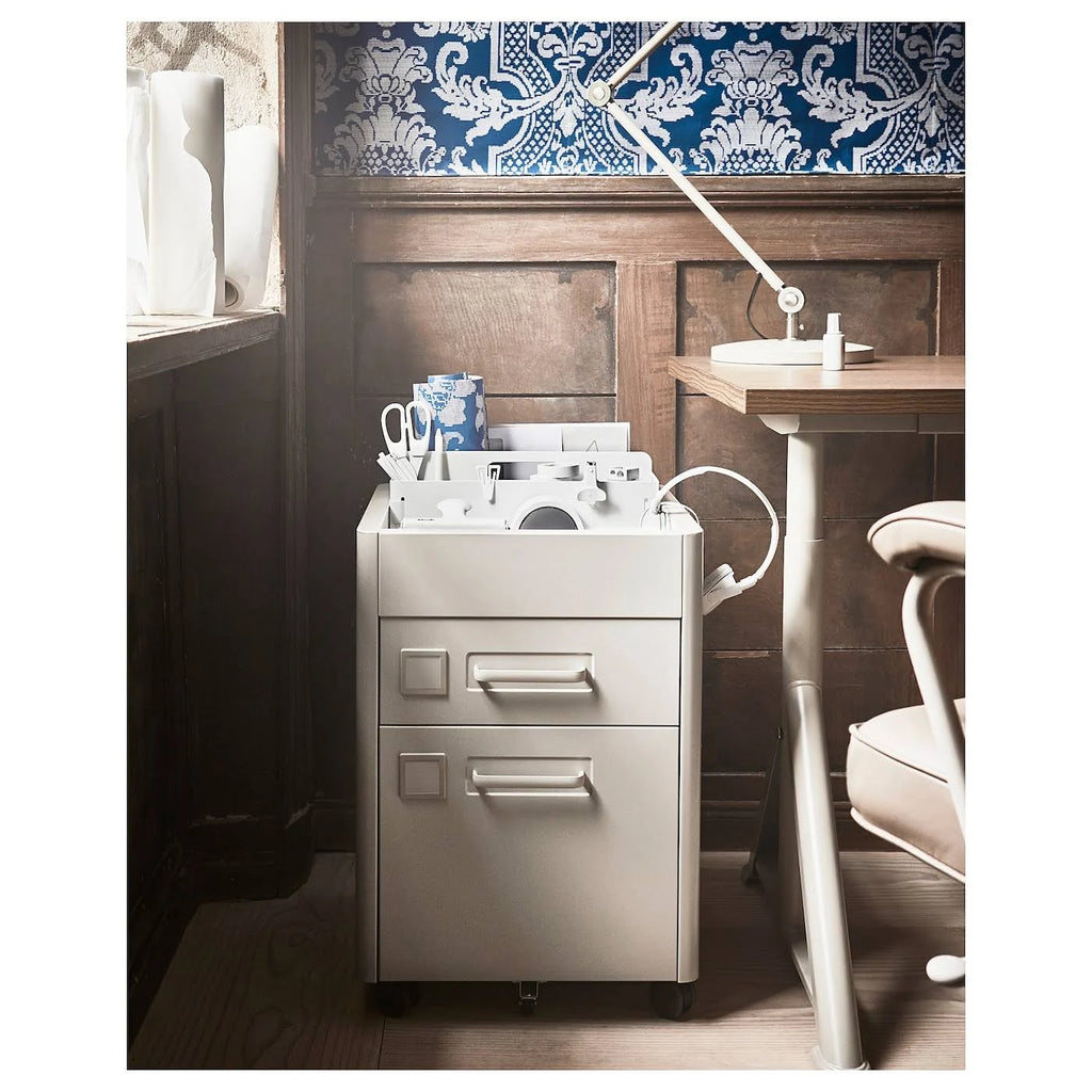 Beige Drawer Unit on Casters G1173