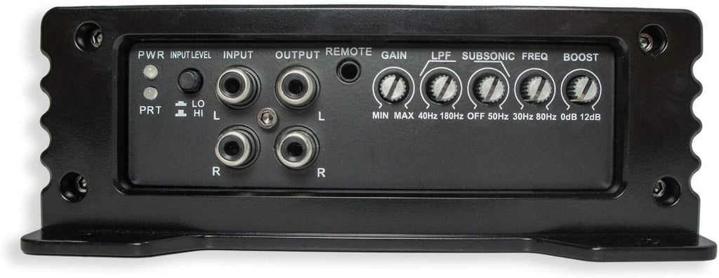 Single 12 Sub Box Enclosure & Amp V1282