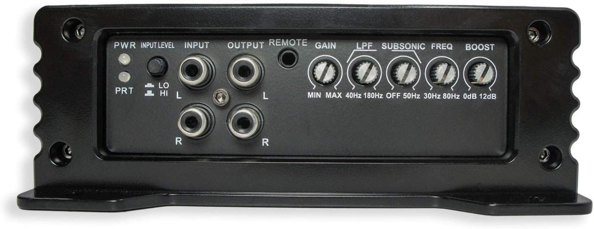 Single 12 Sub Box Enclosure & Amp V1282