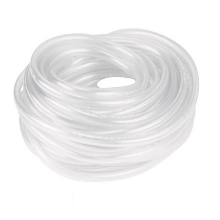 Clear Hard Plastic Tubing 1/8 inch Inner Diameter 1/4 inch Outer Diameter 25 ft A488669