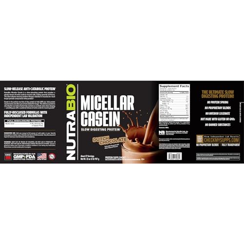 2 lbs Alpine Vanilla Micellar Casein Protein Powder P693279