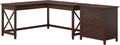 L Shaped Desk with 2 Drawer File Cabinet H7956