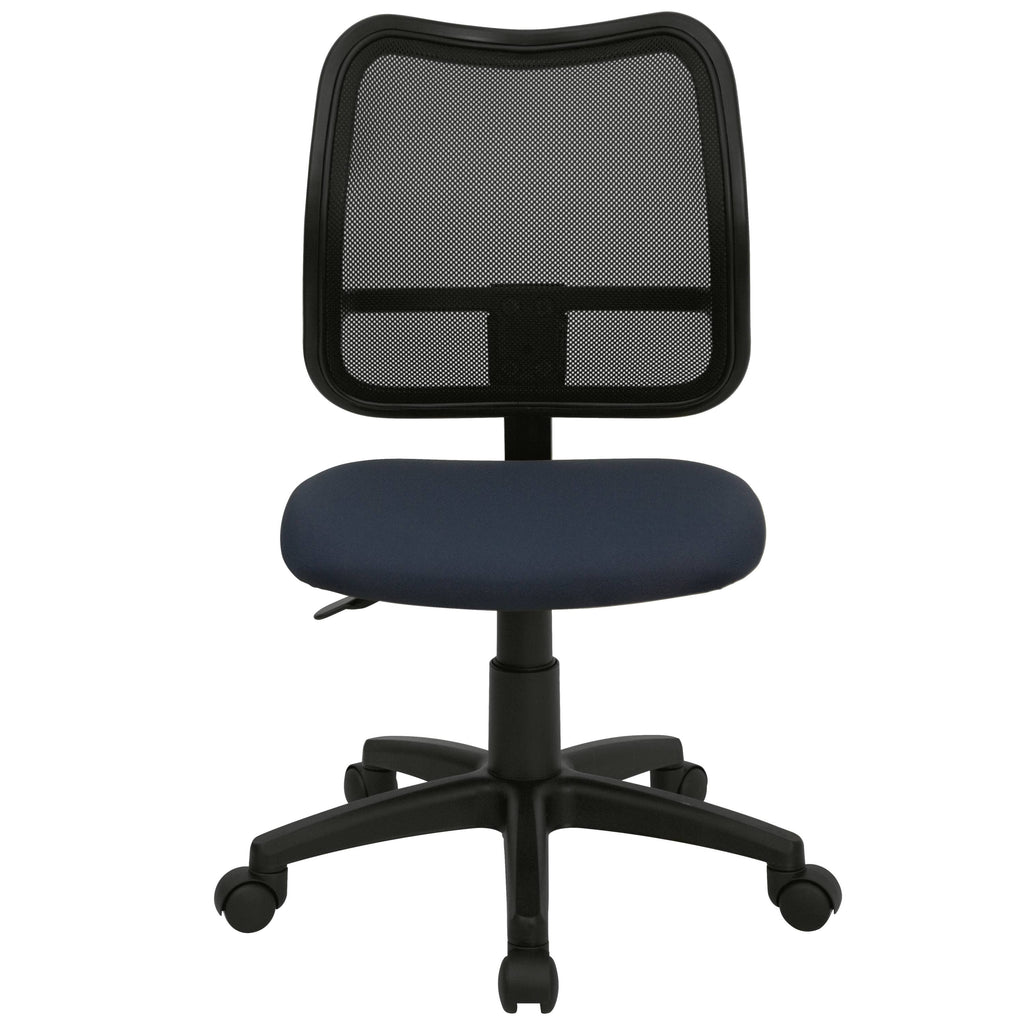 Navy Blue Mesh Swivel Task Office Chair R533