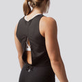 Black Crop Tank J82544