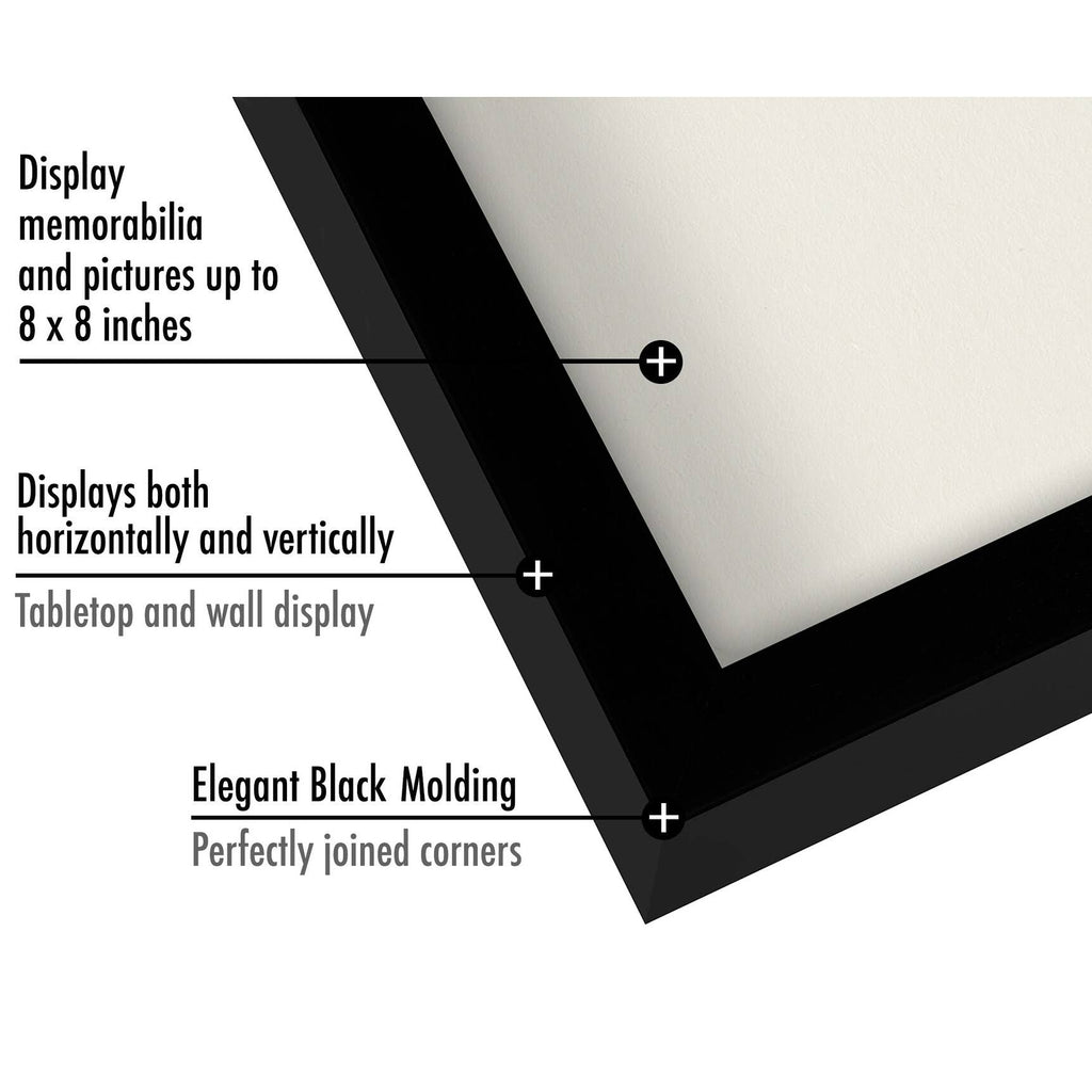 Black 8x22 Shadow Box Frame P98182
