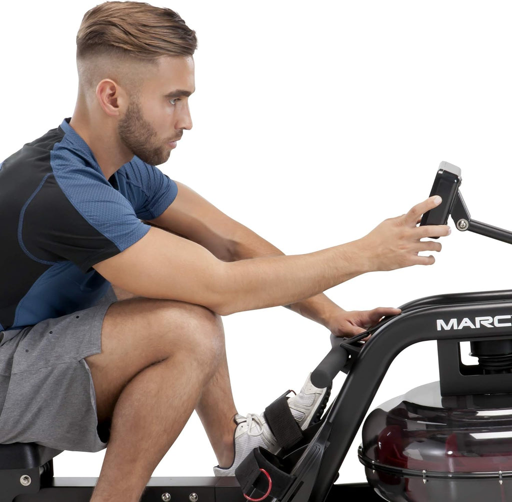 Black Water Rowing Machine 300-lb Capacity S6373