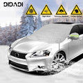 Thick Magnetic Windshield Cover for Ice Snow D343