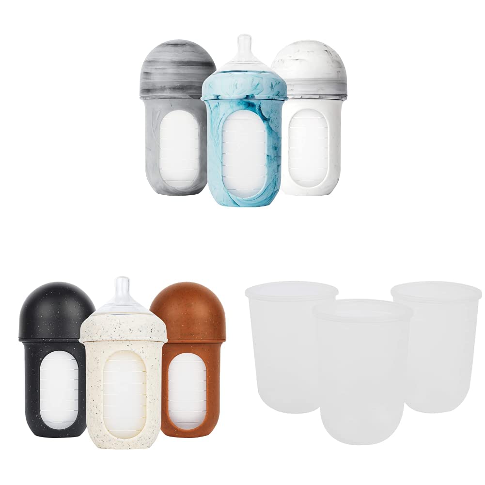 Reusable Silicone Baby Bottles with Pouches Q905977