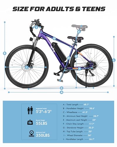 21-Speed Mountain Ebike with Peak 1200W 48V10.4Ah Removable Battery 27.5X2.1 Tire Y245906