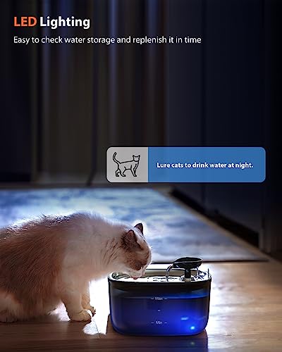Stainless Steel Cat Water Fountain U743022