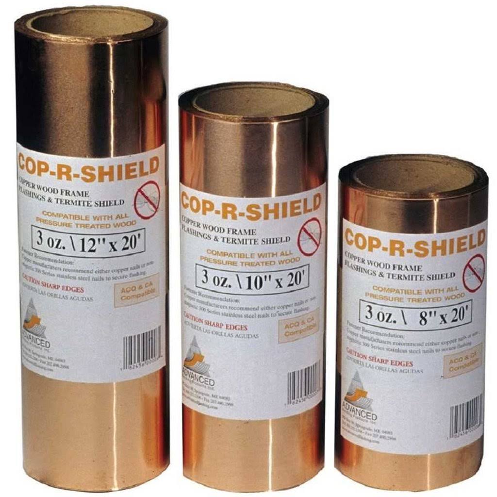 Copper Flashing 12 in 12 Rolls T3186