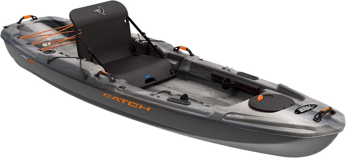 10 Ft. Fishing Kayak with Lawnchair seat T393056